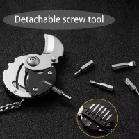 Mini Keychain Screwdriver Tool thumbnail 1