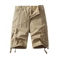 Men's Cotton Cargo Shorts - Tactical Style thumbnail 6