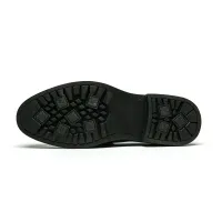 British Style Emerald Pointed Leather Loafers thumbnail 3