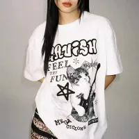 American Cat Rock Guitar Graphic Tee thumbnail 2