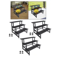 3 Tier Metal Plant Stand thumbnail 6