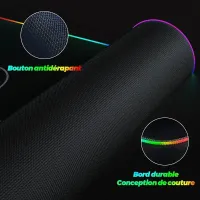 RGB Gaming Mouse Pad - Large LED Desk Mat thumbnail 5