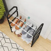4-Tier Multifunctional Home Shoe Rack thumbnail 2