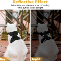 Escape Proof Cat Harness & Leash Set thumbnail 6