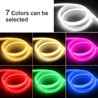 Flexible LED Neon Rope Lamp with Silicone Tube thumbnail 4