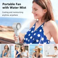 Portable Mini Humidifier Spray Fan thumbnail 6