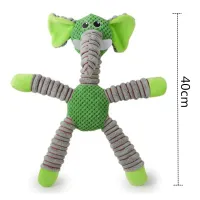 Indestructible Plush Squeaky Dog Toy thumbnail 2