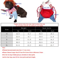 Halloween Knife Holder Dog Costume thumbnail 6