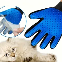 2-in-1 Pet Grooming Gloves Set thumbnail 5