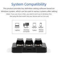 MK321-Pro 3-Key Mechanical Keyboard thumbnail 2