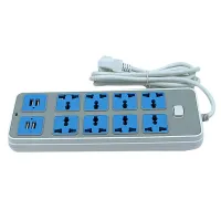 ABAN 8-Outlet Surge Protector Power Strip with 4 USB Ports thumbnail 6