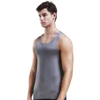 Men's Ice Silk Seamless Fitness Vest thumbnail 6