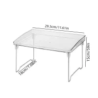 Foldable Desk Storage Rack & Cup Holder thumbnail 2