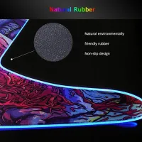 RGB Ghost Head Gaming Mouse Pad thumbnail 6