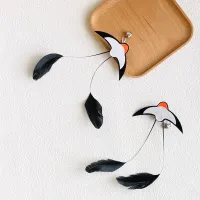 Interactive Feather Bird Cat Wand Toy thumbnail 3