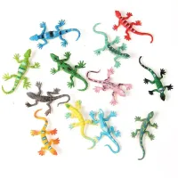 12PCS Realistic Mini Lizard Toys Set thumbnail 3