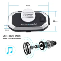 Easy Rider Vimoto V8 Helmet Intercom thumbnail 2