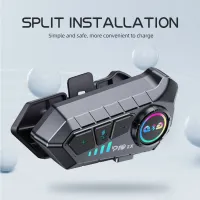 Kebidumei YP10 2X Bluetooth Motorcycle Intercom thumbnail 2