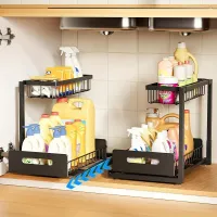 2-Tier Pull-Out Under Sink Organizer thumbnail 6