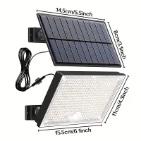Solar Motion Sensor Security Lights thumbnail 6