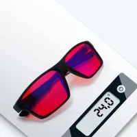 Red Tint Blue Light Blocking Glasses thumbnail 4