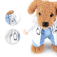 Doctor Cosplay Costume for Small Pets thumbnail 2