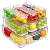 Clear Plastic Food Storage Containers thumbnail 1