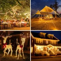 Solar Fairy Lights - 8 Modes Waterproof thumbnail 2