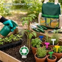 16-Piece Aluminum Garden Tool Set with Tote thumbnail 7