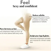 3D Cellulite Butt Lifting Leggings thumbnail 6