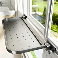No Drill Foldable Drying Shelf thumbnail 1