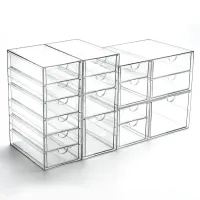 17-Drawer Acrylic Organizer Set (4 Units) thumbnail 1