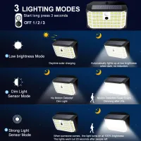 Solar Security Lights with Motion Sensor thumbnail 6