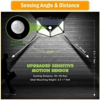 Solar Motion Sensor Security Light thumbnail 3