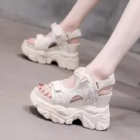 Chunky Platform Wedge Sandals Women thumbnail 4