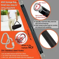 Compact 23" Resistance Bar Set - 500LBS thumbnail 6