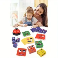 Kids Face Change Cube Puzzle Toy thumbnail 4