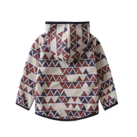 Kids Cartoon Fleece Winter Jacket thumbnail 5