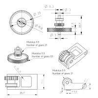 Bambu Lab Hardened Steel Extruder Gear thumbnail 6