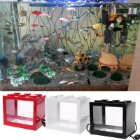 USB Mini Betta Fish Aquarium with LED Light thumbnail 3