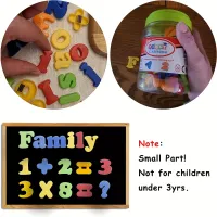Magnetic Letters & Numbers ABC 123 Toy Set thumbnail 6