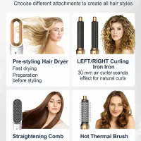 5-in-1 Hair Dryer Brush Styler Kit thumbnail 5