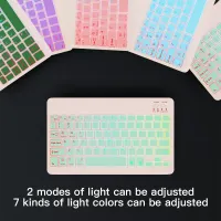 Rainbow Backlit Wireless Keyboard & Mouse thumbnail 6