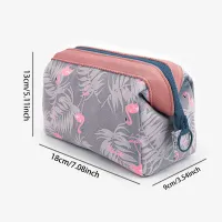Flamingo Makeup Travel Bag thumbnail 6