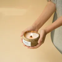 Coconut Shell Aromatherapy Candle thumbnail 6