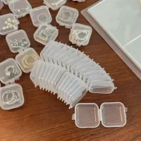 Mini Clear Plastic Jewelry Storage Box thumbnail 2
