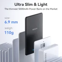 KUULAA Magnetic Wireless Power Bank 5000mAh thumbnail 2