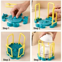 Rotatable Expandable Dish Drain Rack thumbnail 3