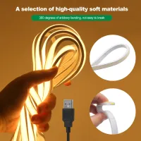COB Neon LED Strip Light USB 5V thumbnail 4