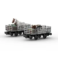 Animal Transport Train Building Block Set thumbnail 6